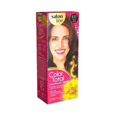 Imagem do produto Tintura Salon Line Color Total 6.51 Marrom Castanha