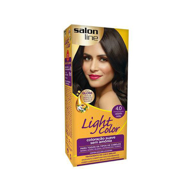 Imagem do produto Tintura Salon Line Light Color 4.0 Castanho Médio Com 1 Unidade