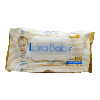 Imagem do produto Toalha Umed Lara Baby Premium Com 100Un Nova Emb