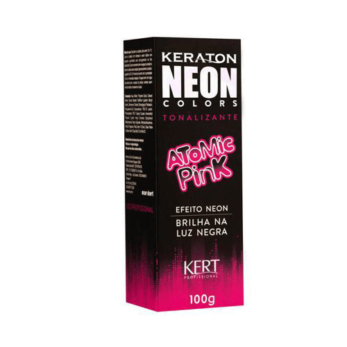 Imagem do produto Tonalizante Keraton Neon Colors Atomic Pink 100G