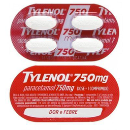 Imagem do produto Tylenol - 750Mg C 4 Comprimidos
