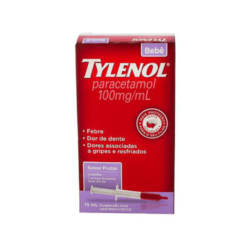 Imagem do produto Tylenol - Bebe 100Mg/Ml 15Ml