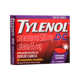 Imagem do produto Tylenol - Dc 20 Comprimidos