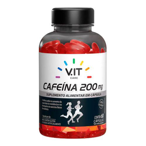 Imagem do produto V.It Care Cafeína 200Mg 60 Cápsulas