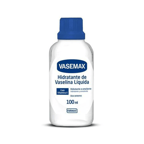 Imagem do produto Vasemax Vaselina Líquida Com Vitamina E Farmax 100Ml