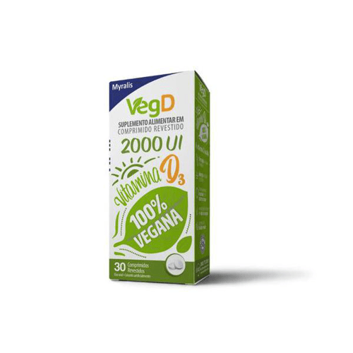 Imagem do produto Veg D Vitamina D3 2.000Ui C/30 Comprimidos