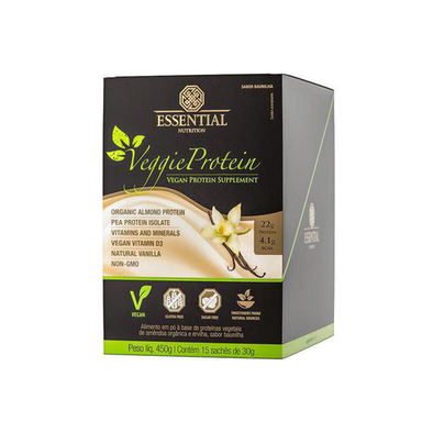 Imagem do produto Veggie Vanilla 15X30g Essential Nutrition