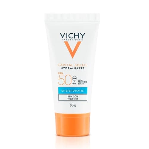 Imagem do produto Protetor Solar Facial Vichy Capital Soleil Hydra-Matte FPS50 Sem Cor 30G