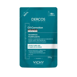 Imagem do produto Refil Shampoo Vichy Dercos Oil-Correction 200G
