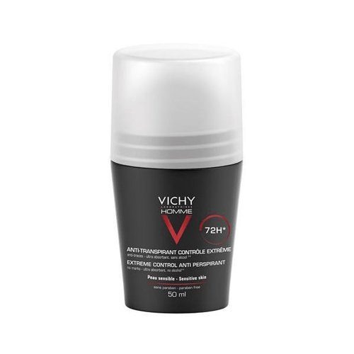 Imagem do produto Desodorante Roll-On Vichy Antitranspirante Homme 72H 50Ml