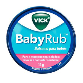 Imagem do produto Vick Babyrub Pomada Com 12G