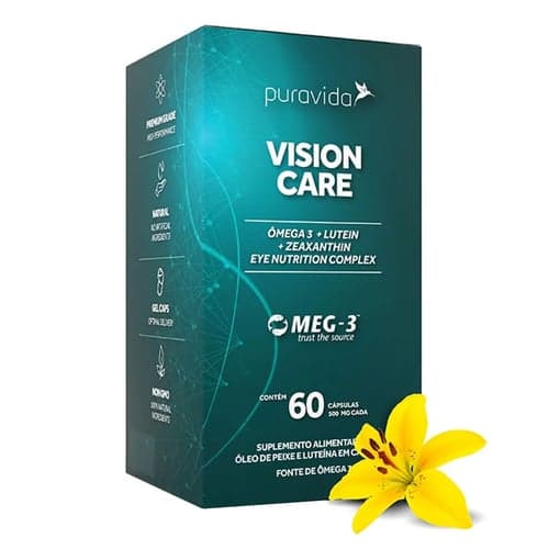 Imagem do produto Vision Care Puravida Com 60 Cápsulas