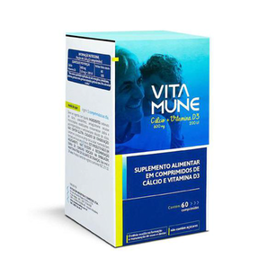 Imagem do produto Vita Mune Calcio 600Mg 60 Comprimidos
