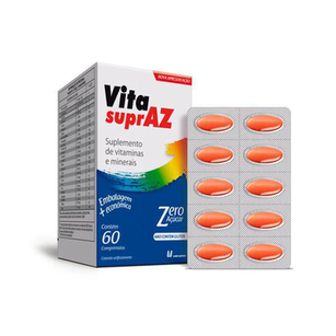 Imagem do produto Vita Supraz Zero Açúcar Com 60 Comprimidos