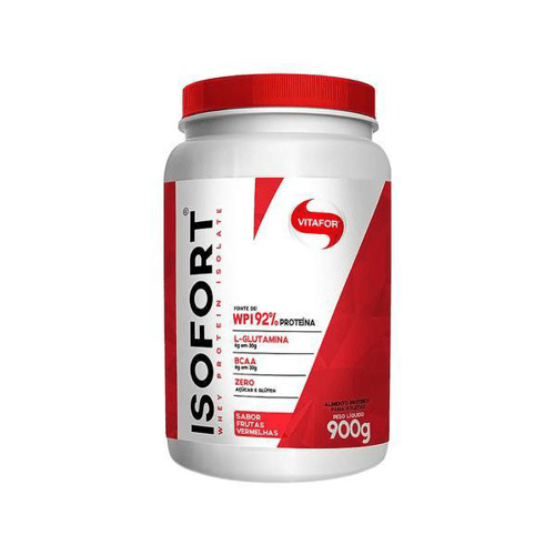 Imagem do produto Vitafor - - Isofort, Frutas Vermelhas - 900G - Vitafor