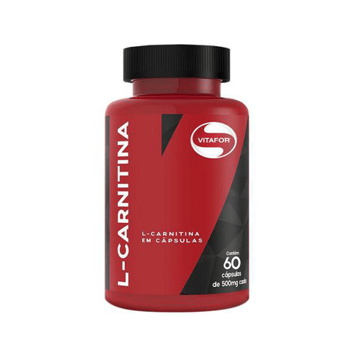 Imagem do produto Vitafor Lcarnitina 60 Cápsulas 500Mg Vitafor