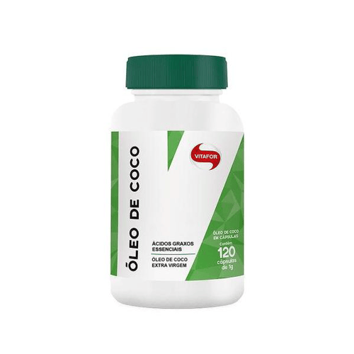 Imagem do produto Vitafor Óleo De Coco 120 Cápsulas 1000Mg Vitafor