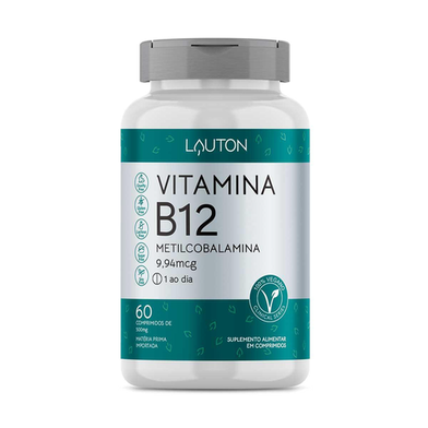Vitamina B12 Lauton Nutrition 9,94Mcg Com 60 Comprimidos