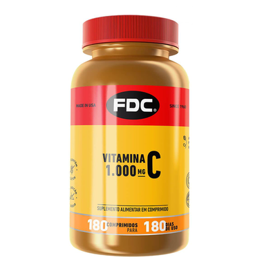 Imagem do produto Vitamina C 1000Mg Fdc 180 Comprimidos