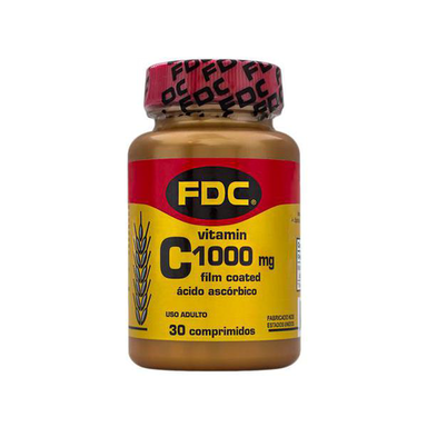 Imagem do produto Vitamina - C 1000Mg Film Coated 30 Comprimidos Fdc