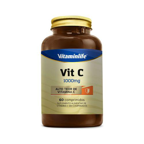 Imagem do produto Vitamina C 1000Mg Vitaminlife 60 Cápsulas