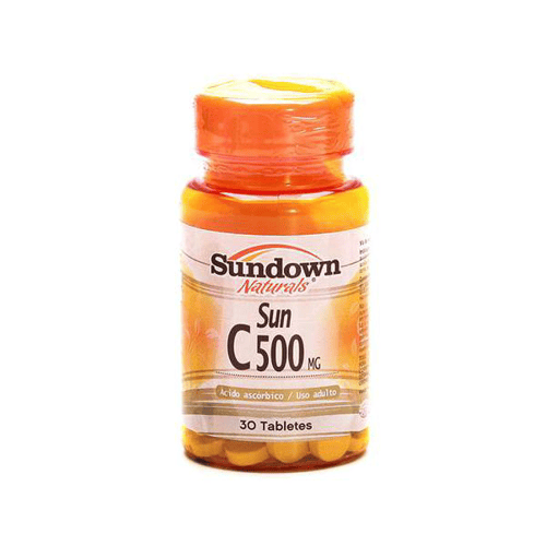 Imagem do produto Vitamina - C 500Mg Com 30 Tabletes Sundown Vitamina