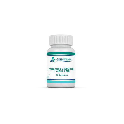 Imagem do produto Vitamina C 500Mg + Zinco 5Mg 60 Cápsulas