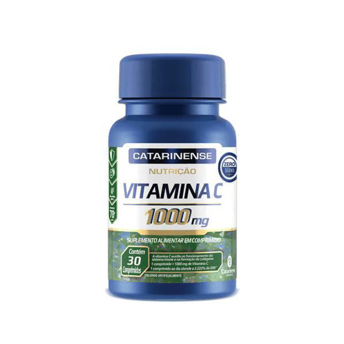 Vitamina C Catarinense Com 30 Comprimidos 1000Mg