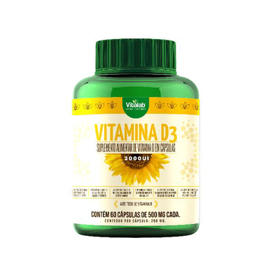 Imagem do produto Vitamina D 2000Ui 60 Cápsulas
