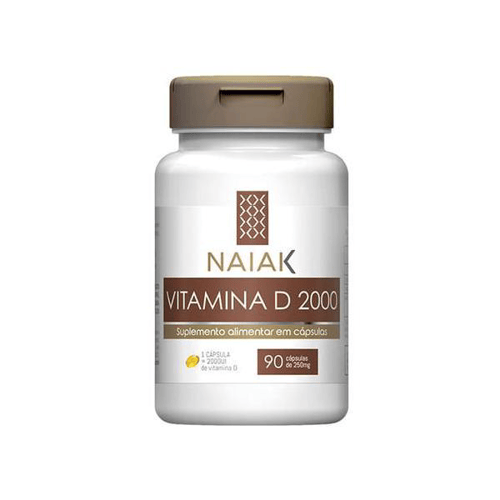 Imagem do produto Vitamina D 2000Ui 90 Cápsulas Naiak