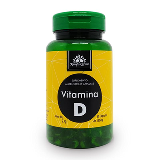 Imagem do produto Vitamina D 5Mcg 200 Ui Kampo De Ervas 60 Cápsulas 250 Mg