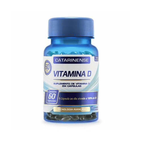 Vitamina D Com 60 Cápsulas
