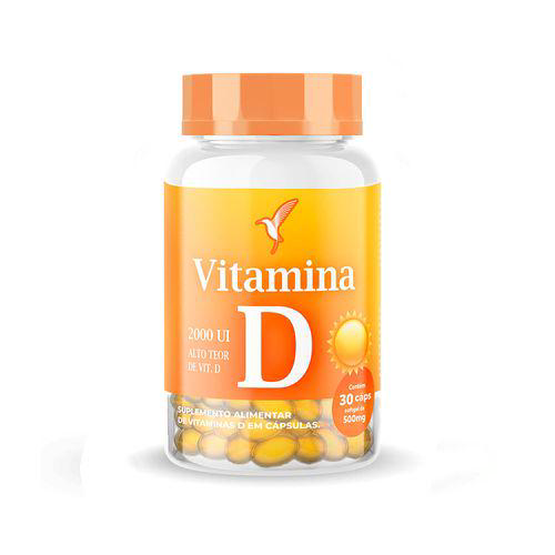 Imagem do produto Vitamina D Em Cápsulas 30 Dias 30 Cápsulas