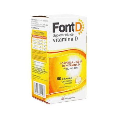 Imagem do produto Vitamina D Font D Com 60 Cápsulas