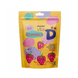 Imagem do produto Vitamina D Kids Panvel Vita 30 Gomas