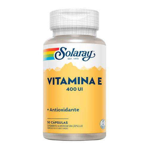 Imagem do produto Vitamina E Solaray 400Ui Com 50 Cápsulas