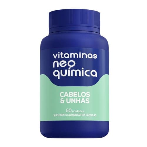 Imagem do produto Vitamina Neoquimica Cabelos E Unhhas 60 Cápsulas