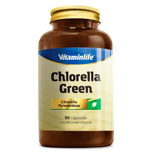 Imagem do produto Vitaminlife Chlorella Green 90 Cápsulas 350Mg Vitaminlife
