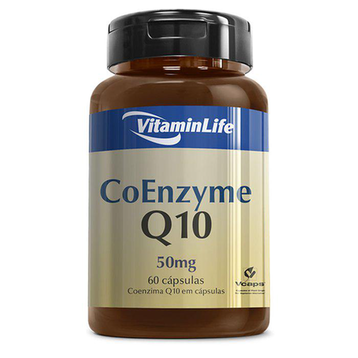 Imagem do produto Vitaminlife Co Enzyme Q10 60 Cápsulas 50Mg Vitaminlife