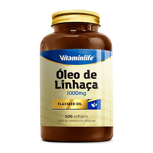 Imagem do produto Vitaminlife - Flaxseed Oil 100 Cápsulas 1000Mg Vitaminlife