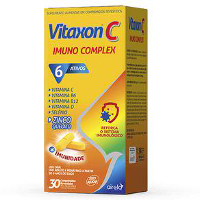 Imagem do produto Vitaxon C Imuno Complex Com 30 Comprimidos