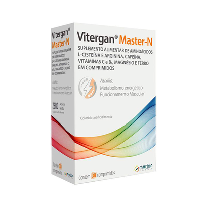 Imagem do produto Vitergan Mastern 30 Comprimidos