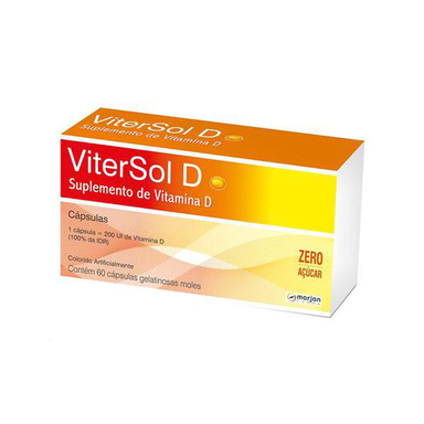 Vitersol - D Com 60 Cápsulas