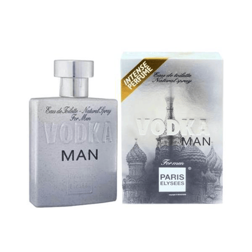 Imagem do produto Vodka Man Eau De Toilette Paris Elysees Perfume Masculino 100Ml