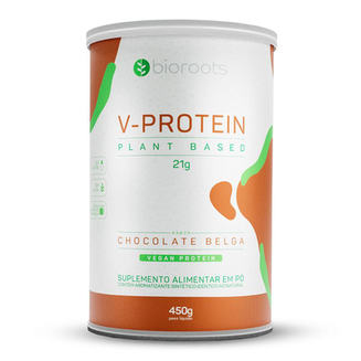 Imagem do produto Vprotein Proteína Chocolate Belga Bioroots 450G