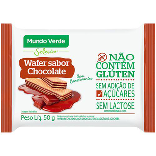 Wafer Chocolate 50G Mv Seleção Mundo Verde Seleção