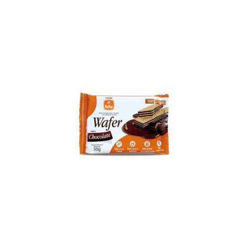 Wafer Recheado Sabor Chocolate Belfar 50G