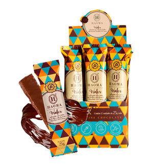 Imagem do produto Wafer Snack Com Chocolate 56% Haoma Cx Com 12 Un De 25G