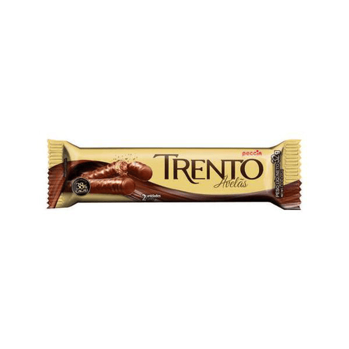 Imagem do produto Wafer Trento Avela Coberto Com Chocolate Ao Leite 32G