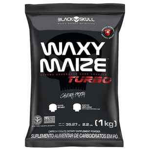 Imagem do produto Waxy Maize Turbo Refil 1Kg Black Skull